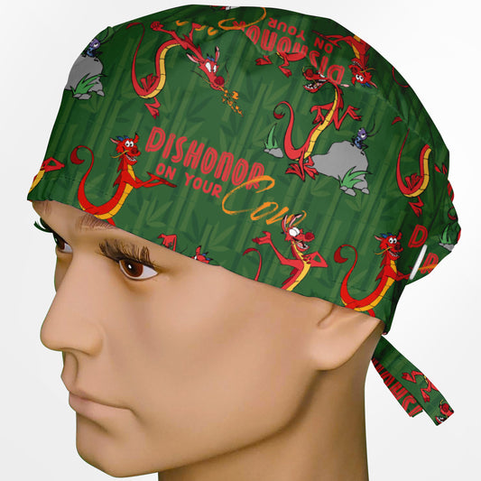 Dragon Duties And Drama Surgeon Scrub Cap