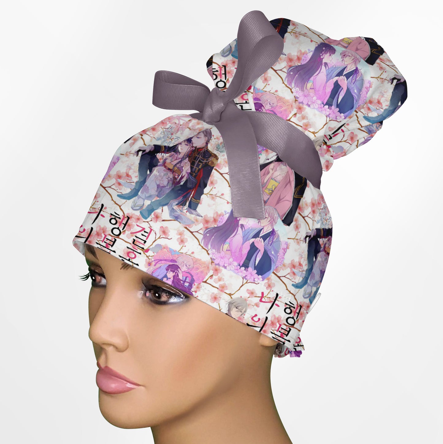 My Happy Marriage High Bun Ponytail Scrub Cap