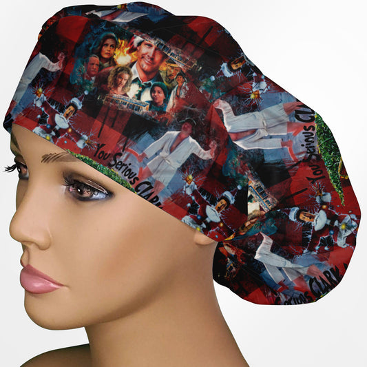 National Lampoon Christmas Bouffant Scrub Cap