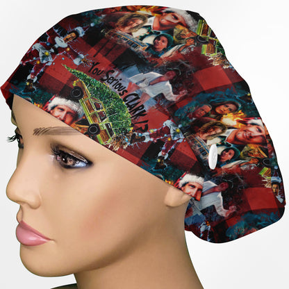 National Lampoon Christmas Euro Scrub Cap