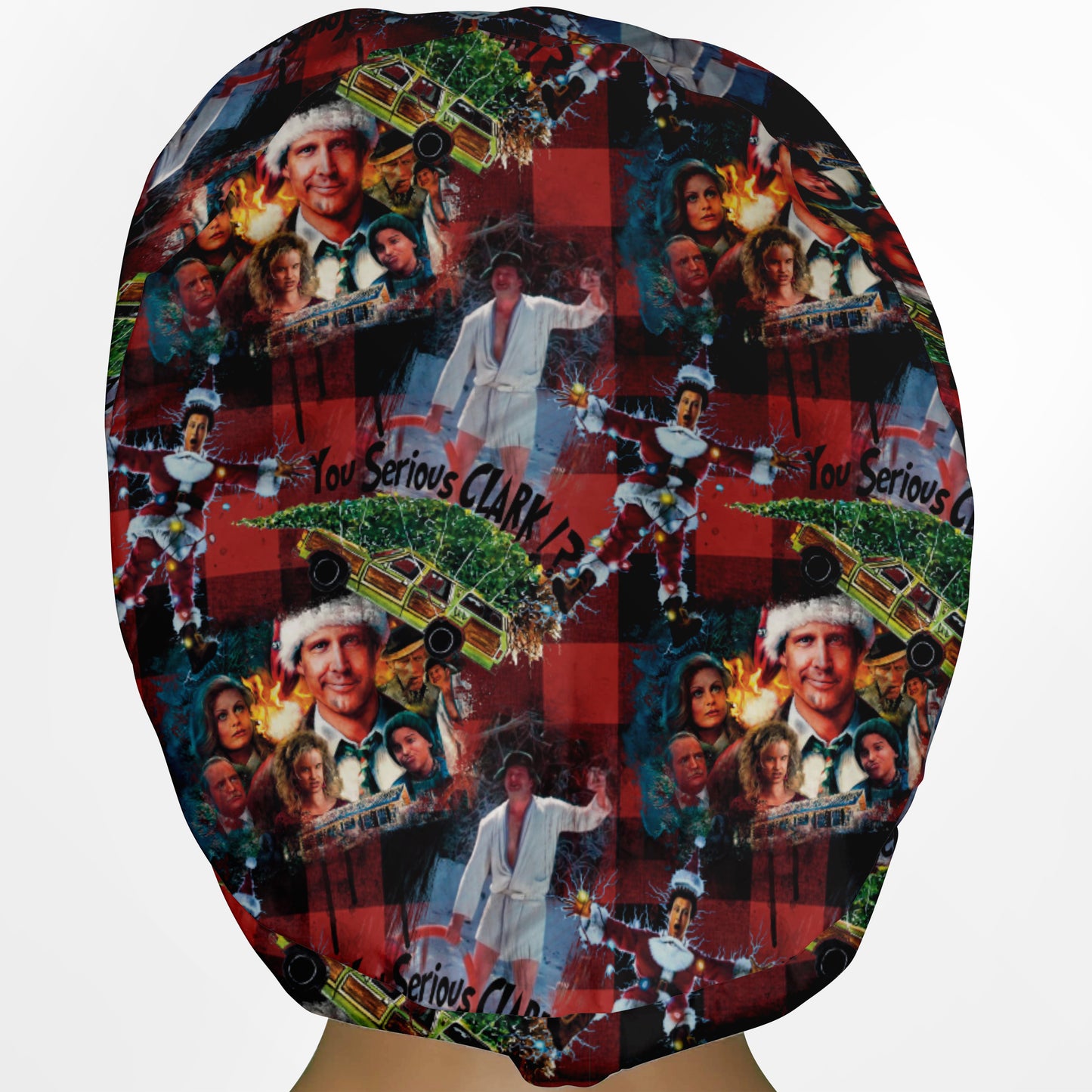 National Lampoon Christmas Euro Scrub Cap