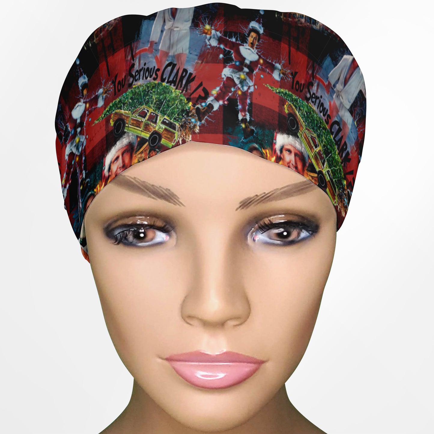 National Lampoon Christmas Euro Scrub Cap