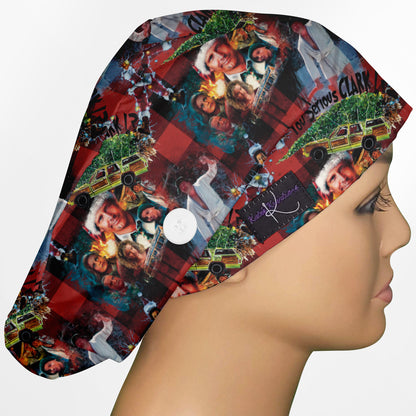National Lampoon Christmas Euro Scrub Cap