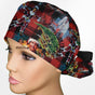 National Lampoon Christmas Ponytail Scrub Cap