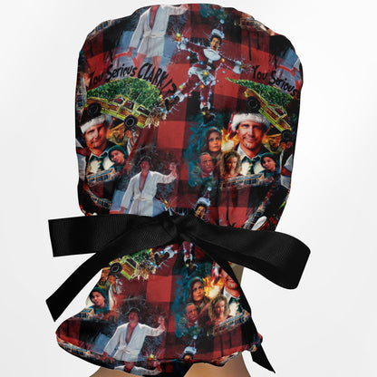 National Lampoon Christmas Ponytail Scrub Cap