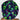 Neon Skulls Bouffant Scrub Cap