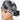 New Year Gnomes Ponytail Scrub Cap