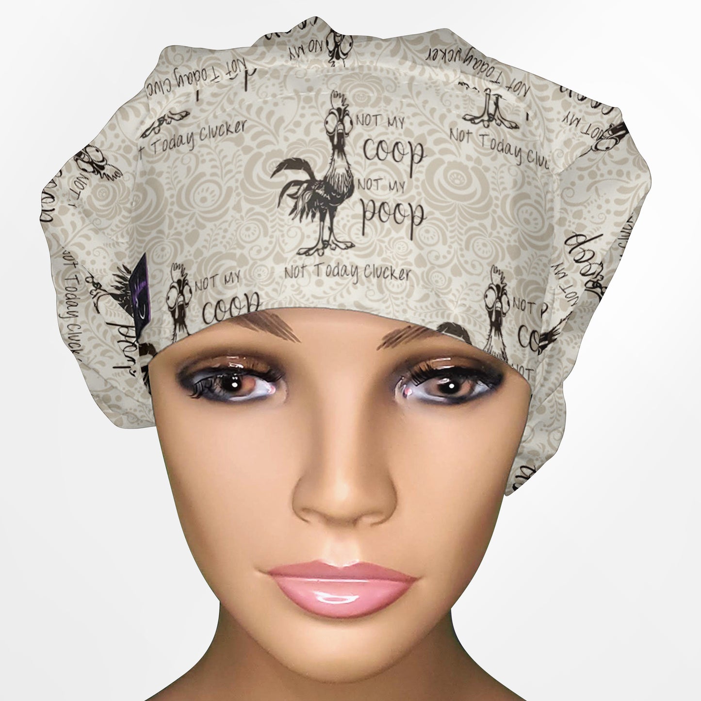 Not My Coop Bouffant Scrub Cap