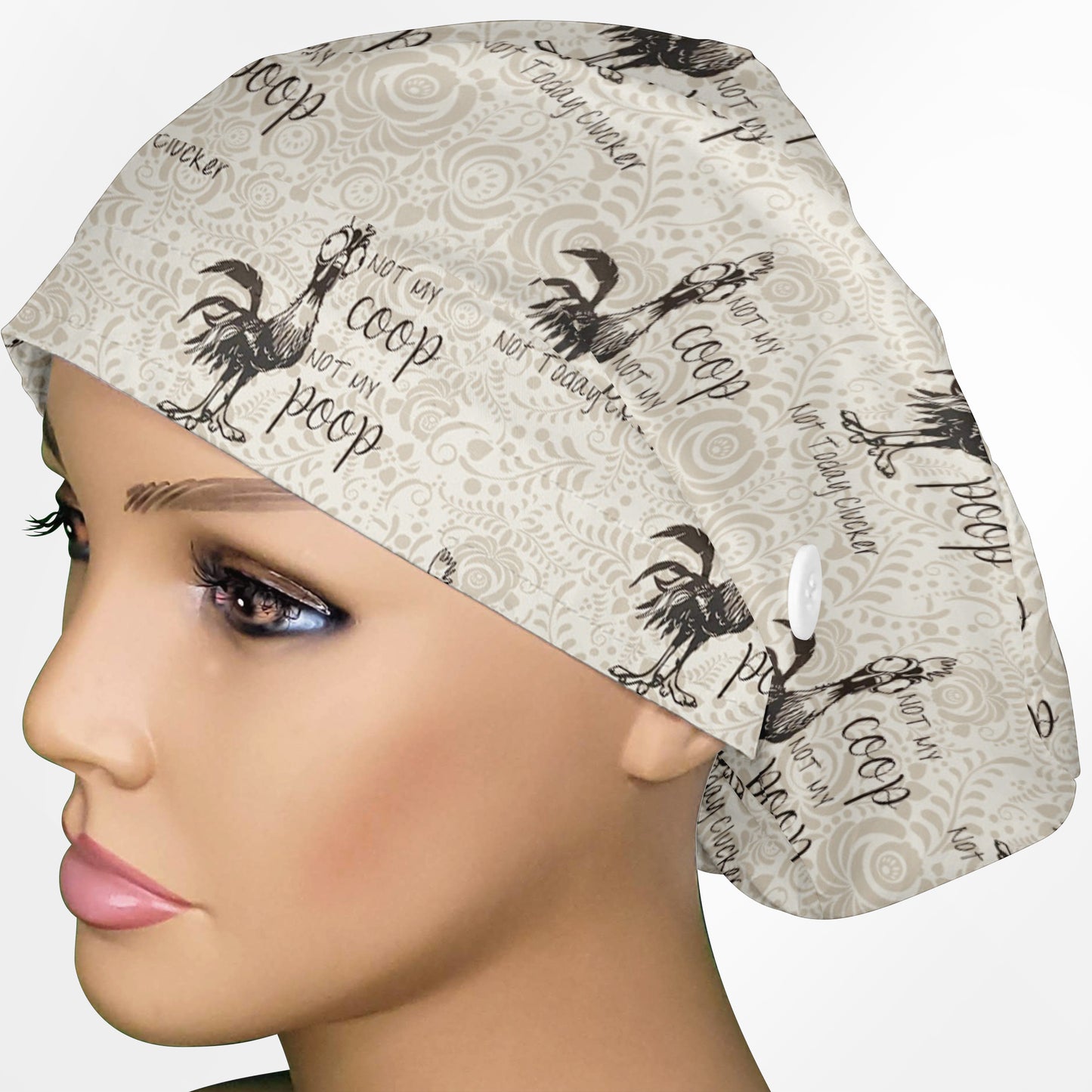 Not My Coop Euro Scrub Cap
