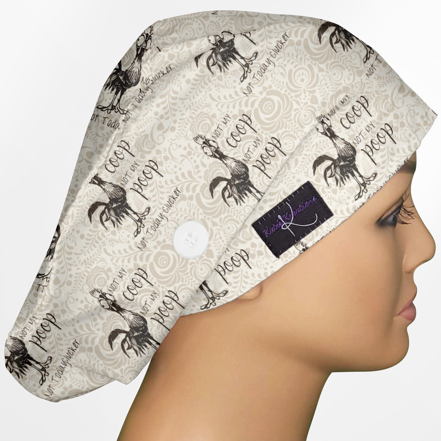 Not My Coop Euro Scrub Cap