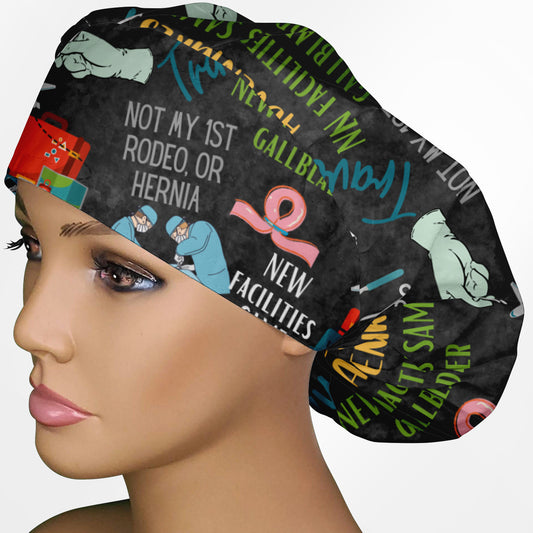 Not My First Rodeo Bouffant Scrub Cap