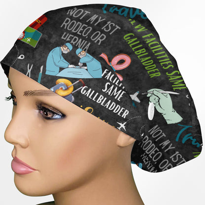 Not My First Rodeo Euro Scrub Cap