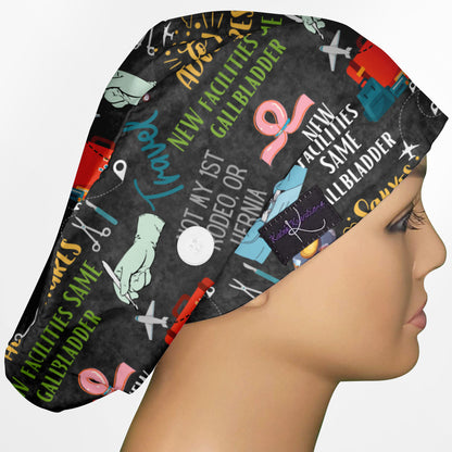 Not My First Rodeo Euro Scrub Cap