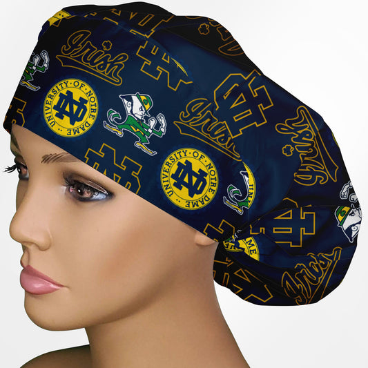 Notre Dame Bouffant Scrub Cap