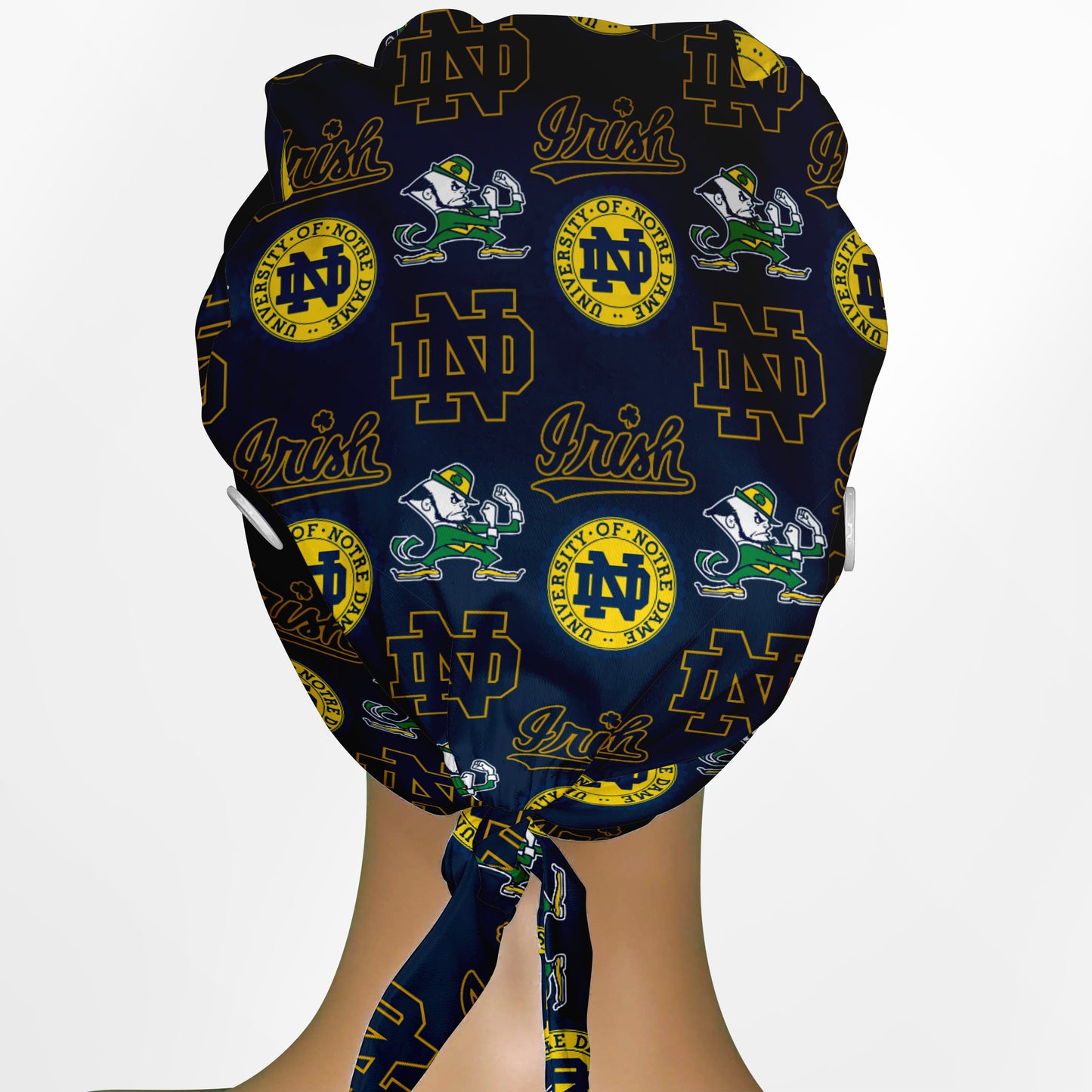 Notre Dame Low-Tie Surgeon Scrub Cap