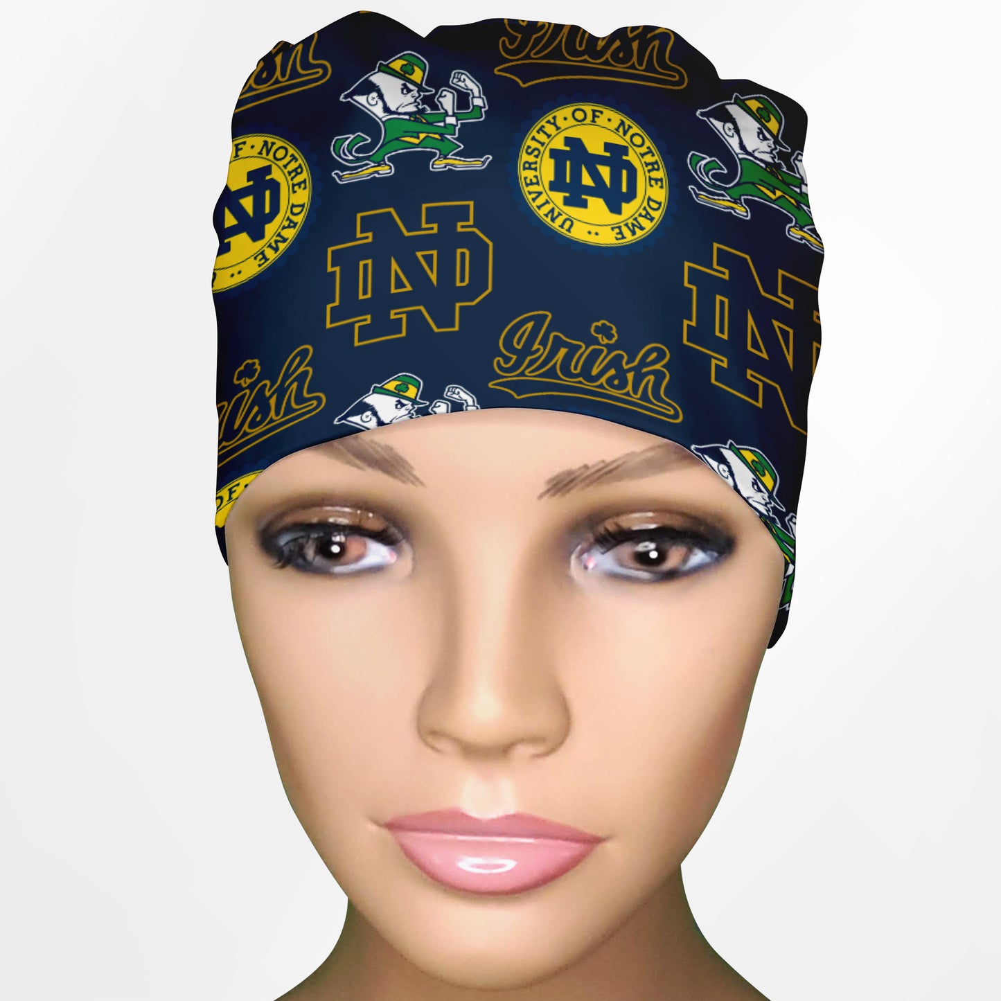 Notre Dame Low-Tie Surgeon Scrub Cap