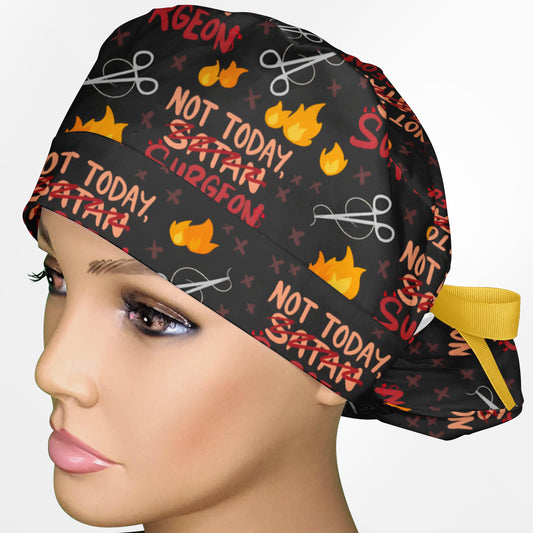 Not Today Surgeon Ponytail Scrub Cap