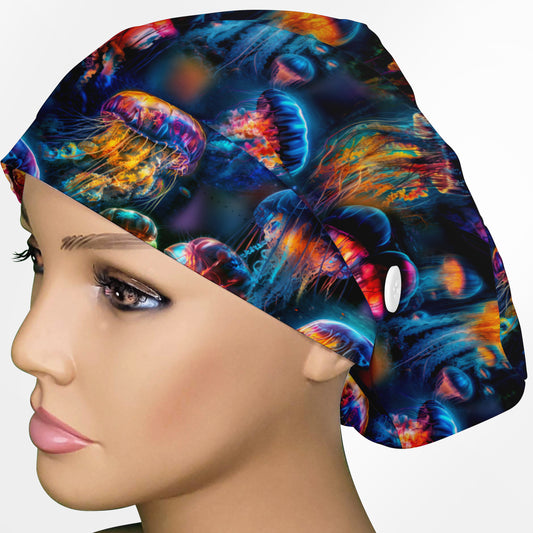 Ocean Tears Euro Scrub Cap