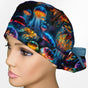 Ocean Tears Ponytail Scrub Cap