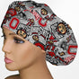 Ohio State University Bouffant Scrub Cap