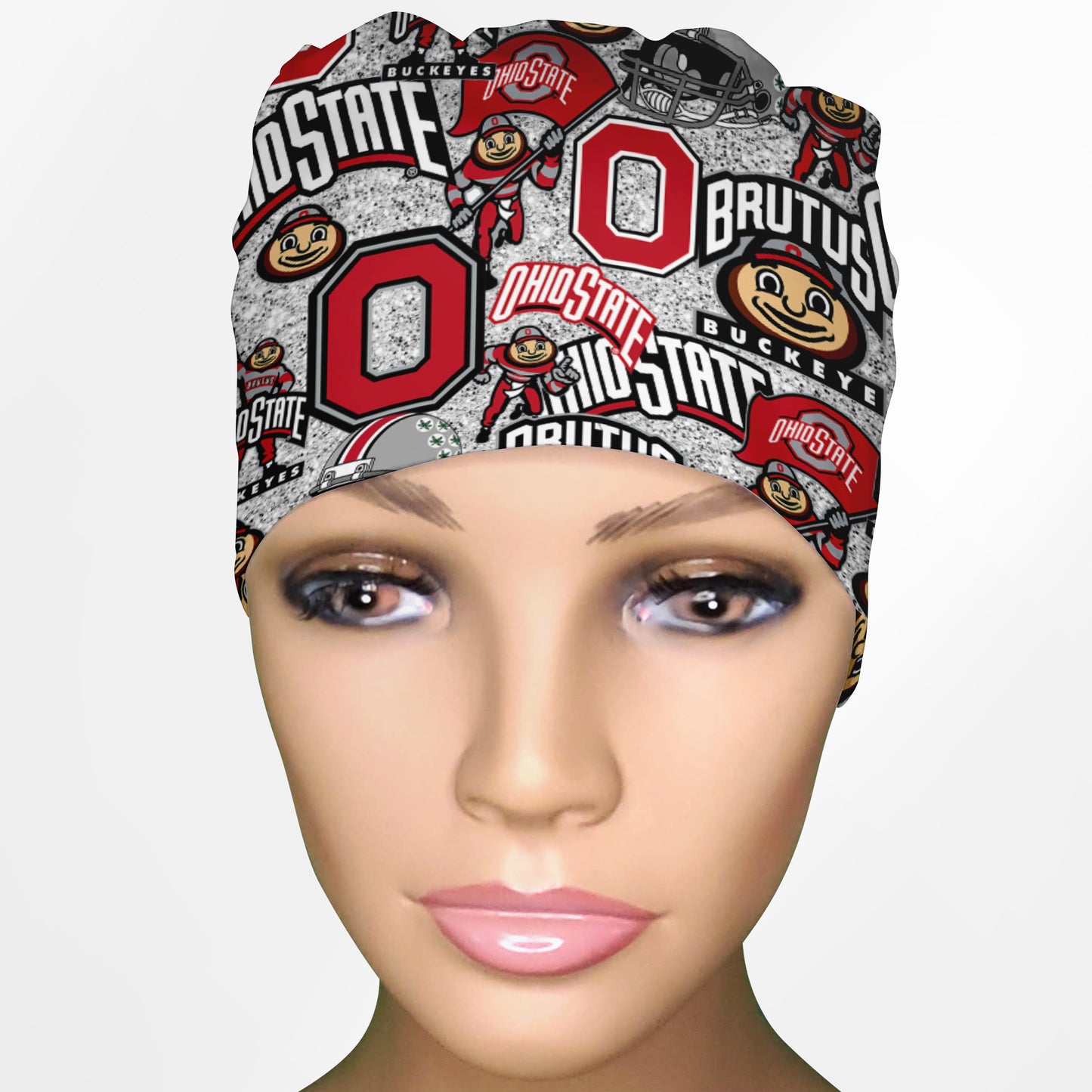 Ohio State University Low-Tie Surgeon Scrub Cap