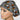 Orange Floral Skulls Euro Scrub Cap