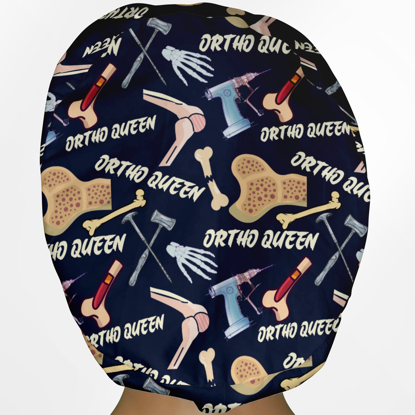 Ortho Queen Euro Scrub Cap