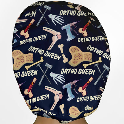 Ortho Queen Euro Scrub Cap