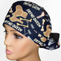 Ortho Queen Ponytail Scrub Cap
