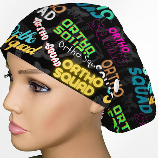 Ortho Squad Euro Scrub Cap