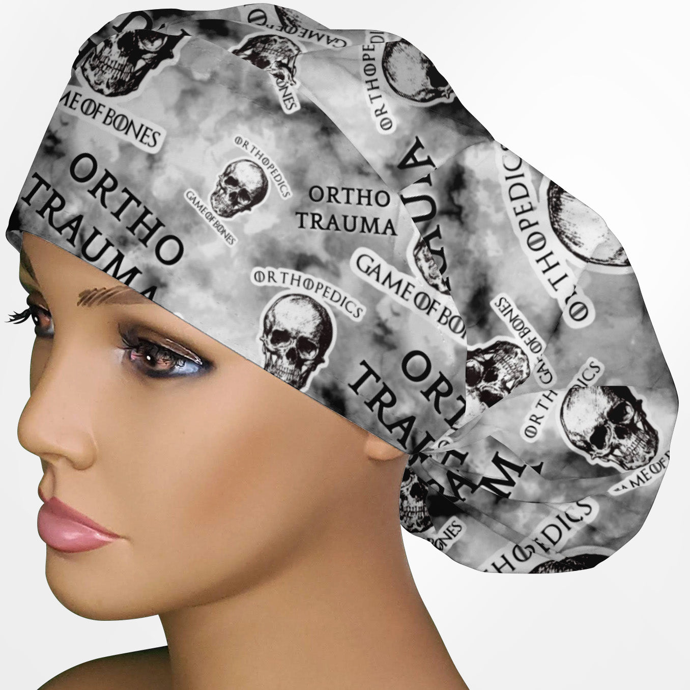 Ortho Trauma Bouffant Scrub Cap