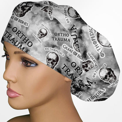 Ortho Trauma Bouffant Scrub Cap