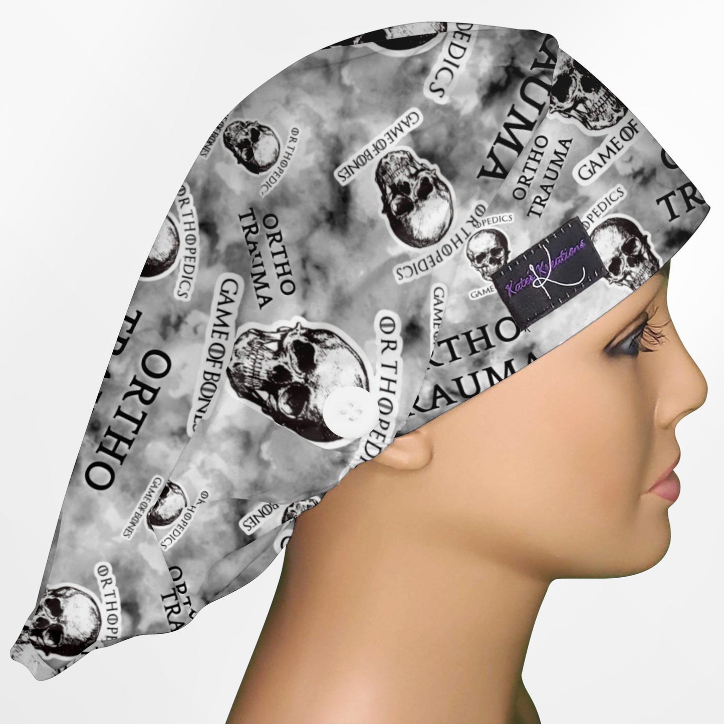 Ortho Trauma Bouffant Scrub Cap