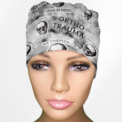 Ortho Trauma Low-Tie Surgeon Scrub Cap