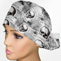 Ortho Trauma Ponytail Scrub Cap