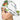 Parrot Hits Ponytail Scrub Cap