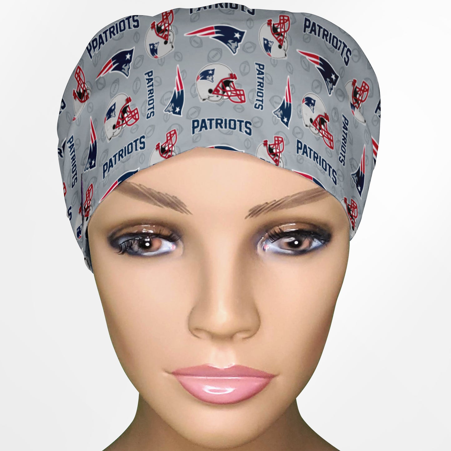 Patriots Logo Euro Scrub Cap