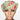 Peach Booty Bouffant Scrub Cap