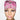 Pink Mean Girls Low-Tie Surgeon Scrub Cap