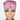 Pink Mean Girls Ponytail Scrub Cap