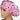 Retro Pink Cowgirl Bouffant Scrub Cap
