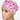 Retro Pink Cowgirl Low-Tie Surgeon Scrub Cap