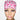 Retro Pink Cowgirl Low-Tie Surgeon Scrub Cap