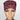 Pink Sunflower Ribbons Ponytail Scrub Cap