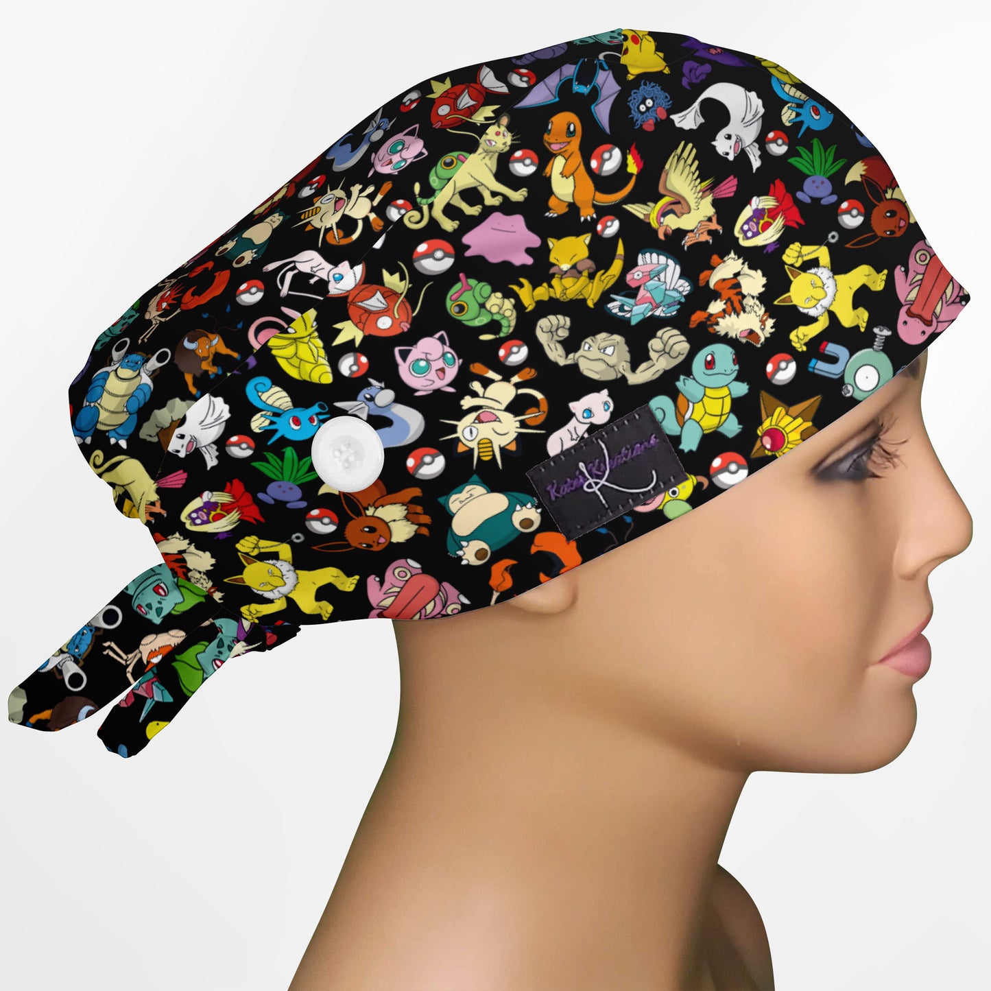 Battle Buds Low-Tie Surgeon Scrub Cap