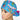 Popples Ponytail Scrub Cap
