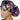 Prince Purple Bouffant Scrub Cap