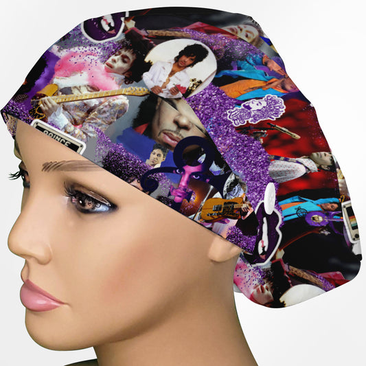 Prince Purple Euro Scrub Cap