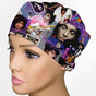 Prince Purple Low-Tie Surgeon Scrub Cap