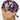 Prince Purple Surgeon Scrub Cap